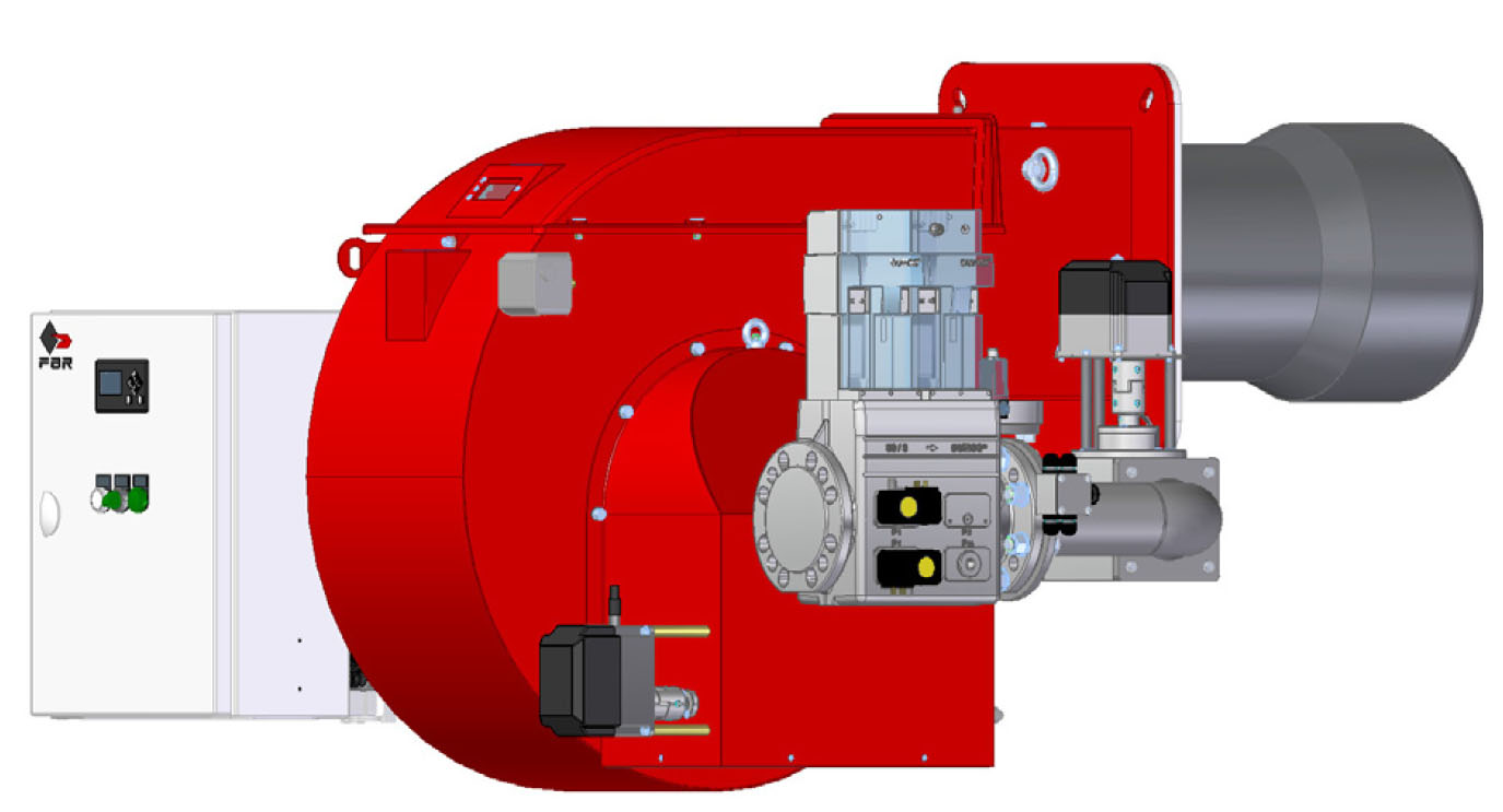 Горелка газовая FBR GAS P 450/M CE TL EL EVO + R. CE-CT D2"-S-F50