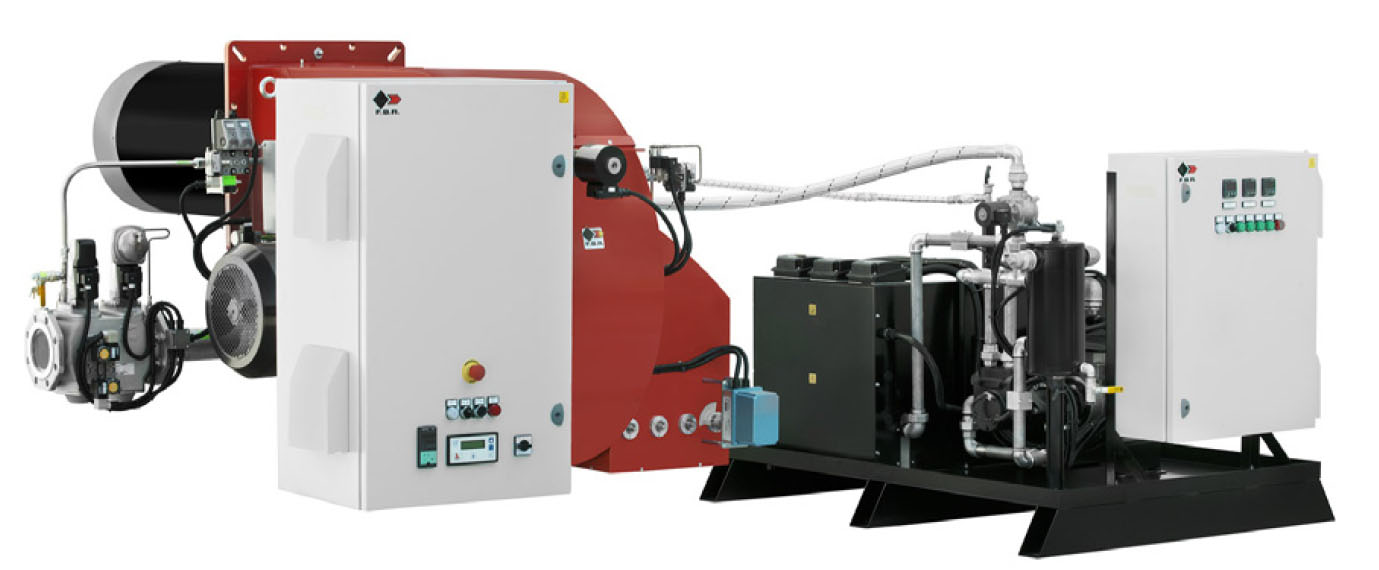 Горелка комбинированная FBR FND-GP 550/M TL EL