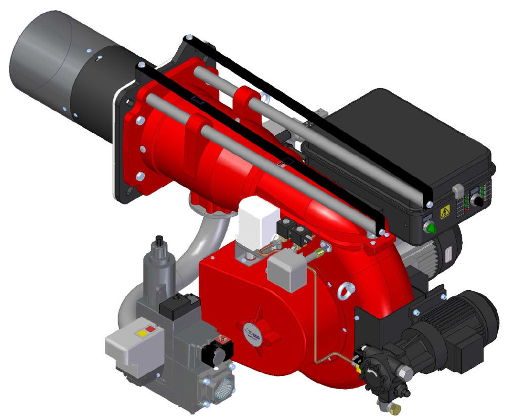 Горелка комбинированная FBR K 5/M TL EL+R 1"1/2-S