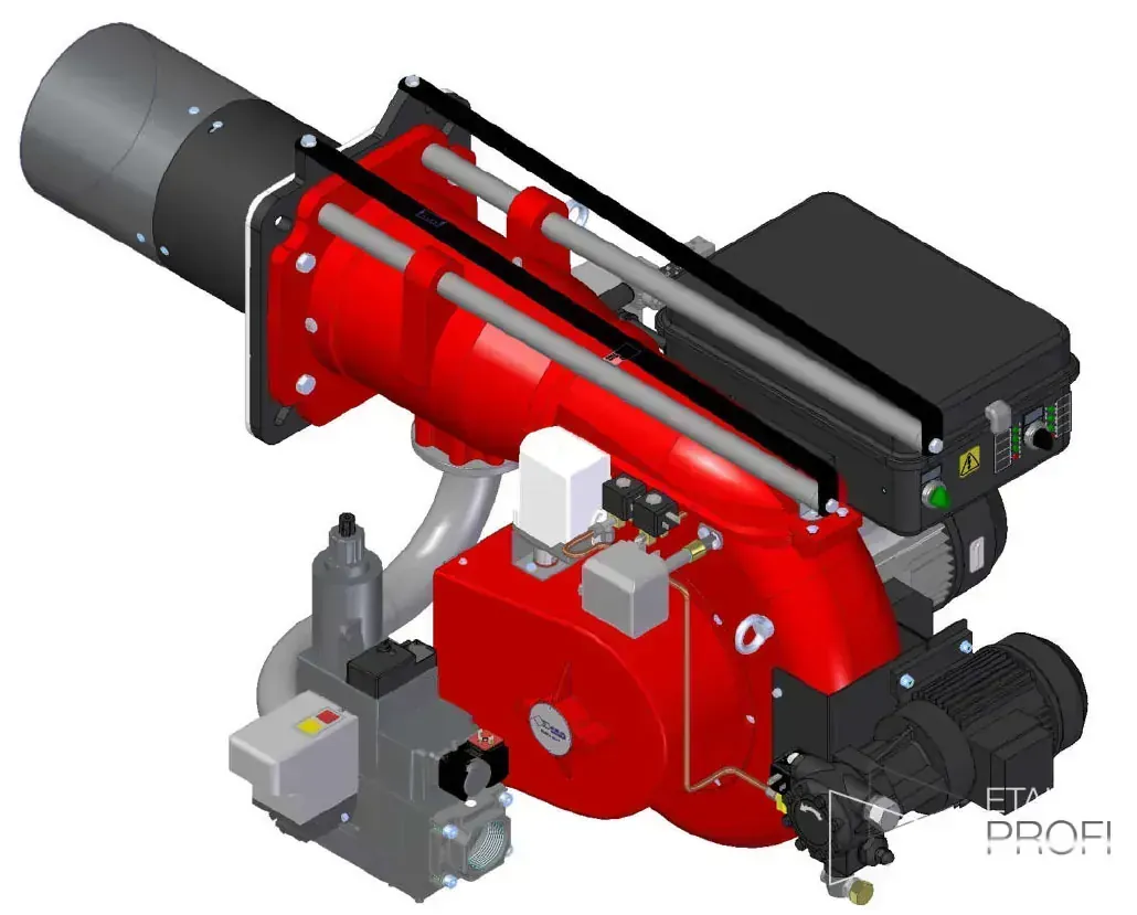 Горелка комбинированная FBR K 5/M TL EL+R 1"1/2-S