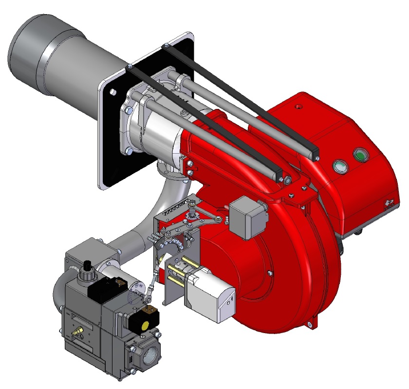 Горелка газовая FBR GAS XP 80/M CE TC + R. CE D1"1/2-S
